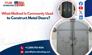 What Method Is Commonly Used to Construct Metal Door