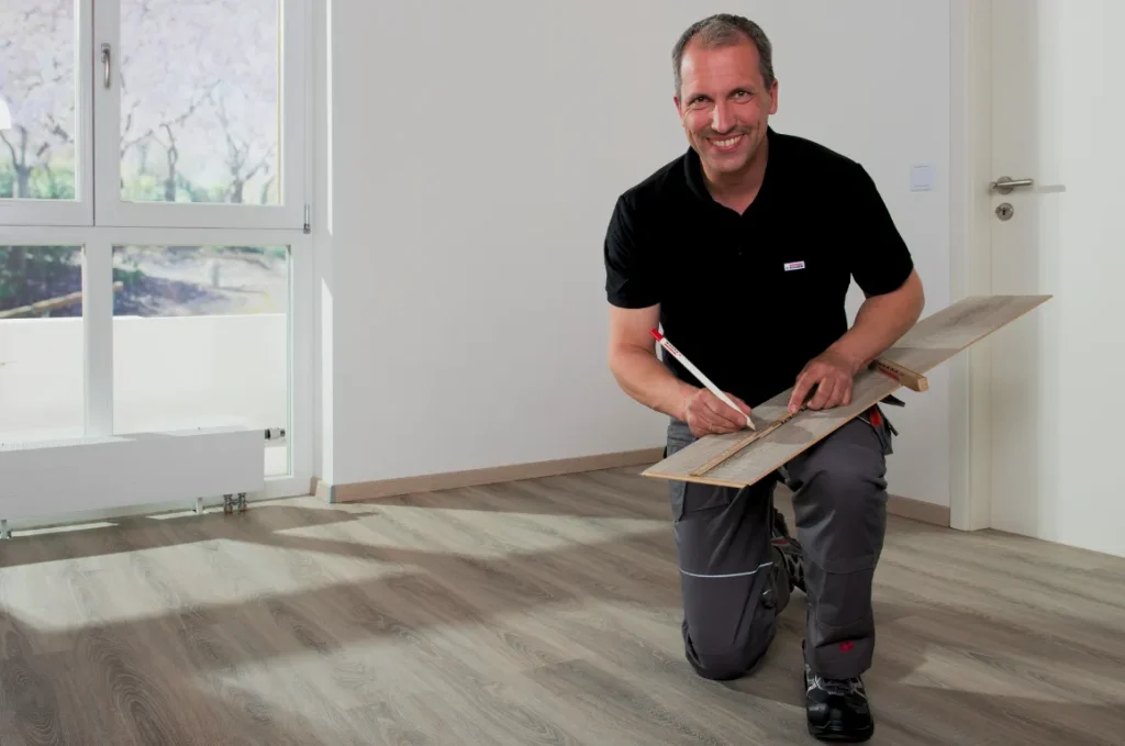 Flooring Professionals Measure Square Footage