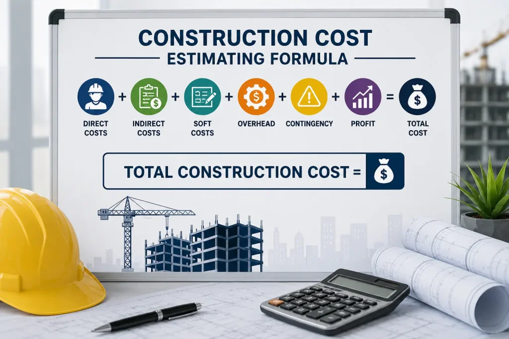 Construction Cost Estimating Formula for Contractors