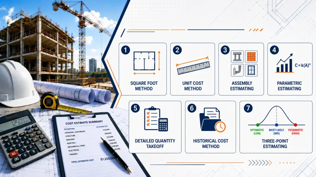 Methods of Construction Cost Estimate